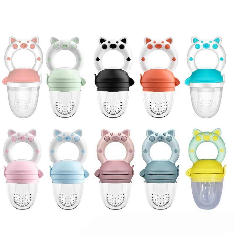 Baby Food Bites - Utensilios de silicona para alimentación complementaria