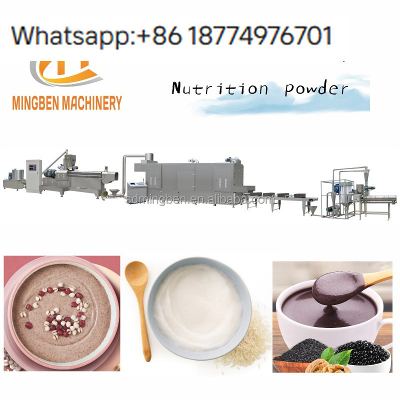 Baby Food Instant - Máquina Industrial para Elaborar Cereales Instantáneos