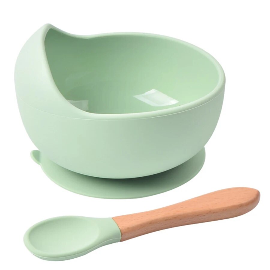 Baby Food Bites - Cuenco de alimentación de silicona a