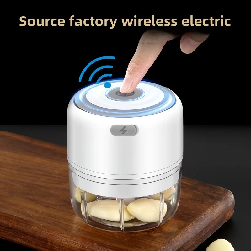 Baby Food Mixer - Mini picadora eléctrica de ajo, picadora