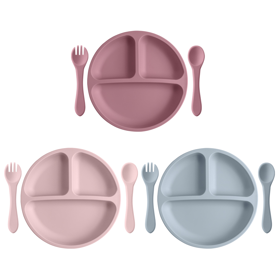 Baby Food Bites - Juego de vajilla para niños de