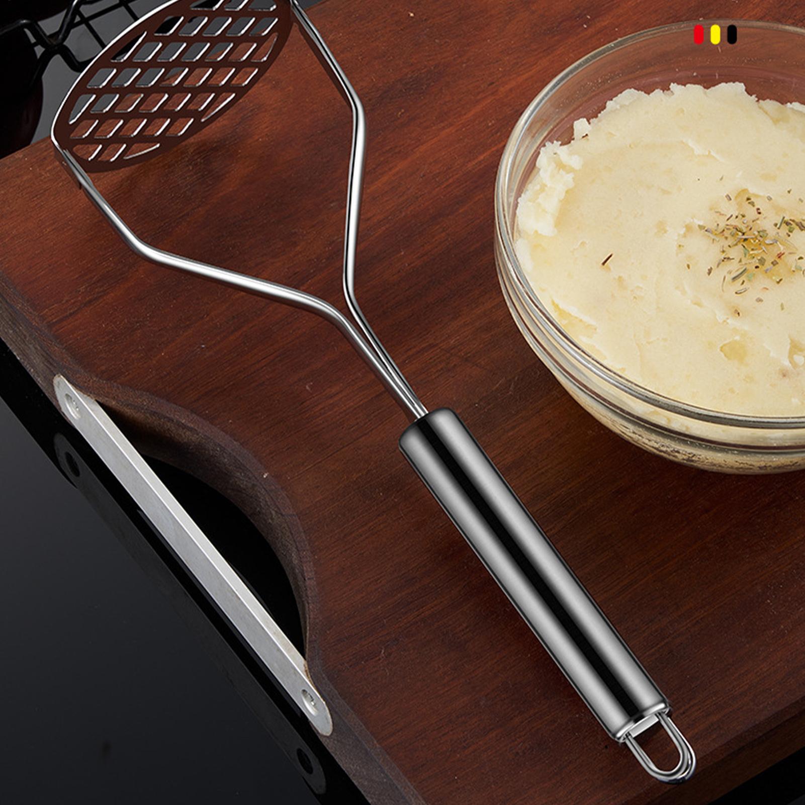 Baby Food Masher - Triturador de Patatas de Acero Inoxidable,
