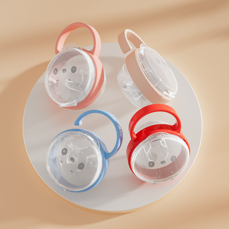 Baby Food Pacifier - Nuevo estuche transparente a prueba de
