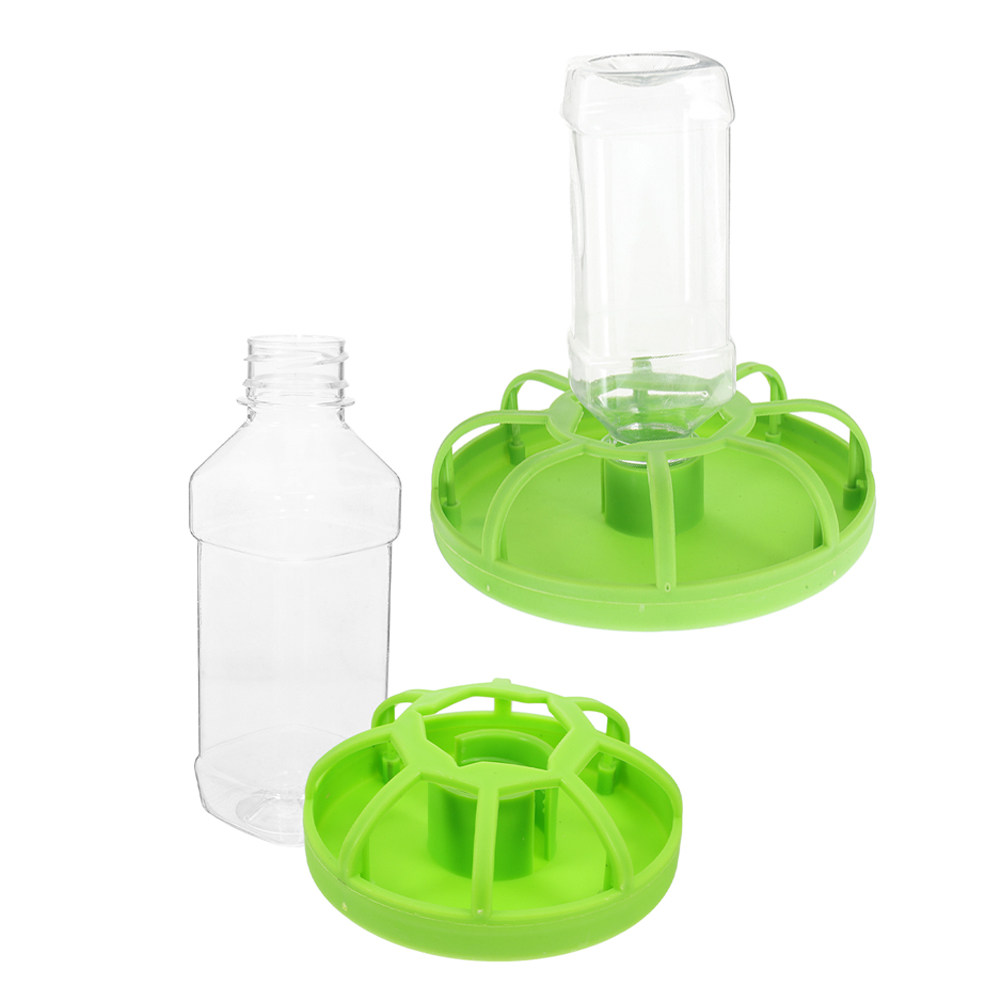 Baby Food Dispenser - 2 juegos de comederos para codornices,
