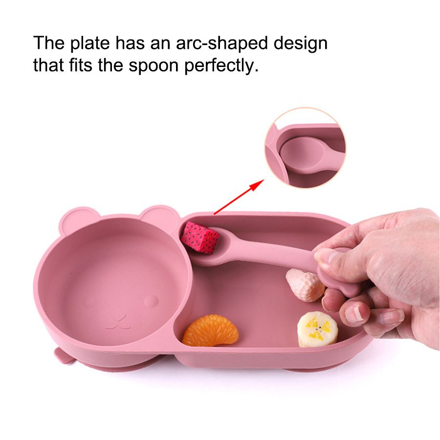 Cuenco con ventosa de silicona - Baby Food Mixer reseña y precio