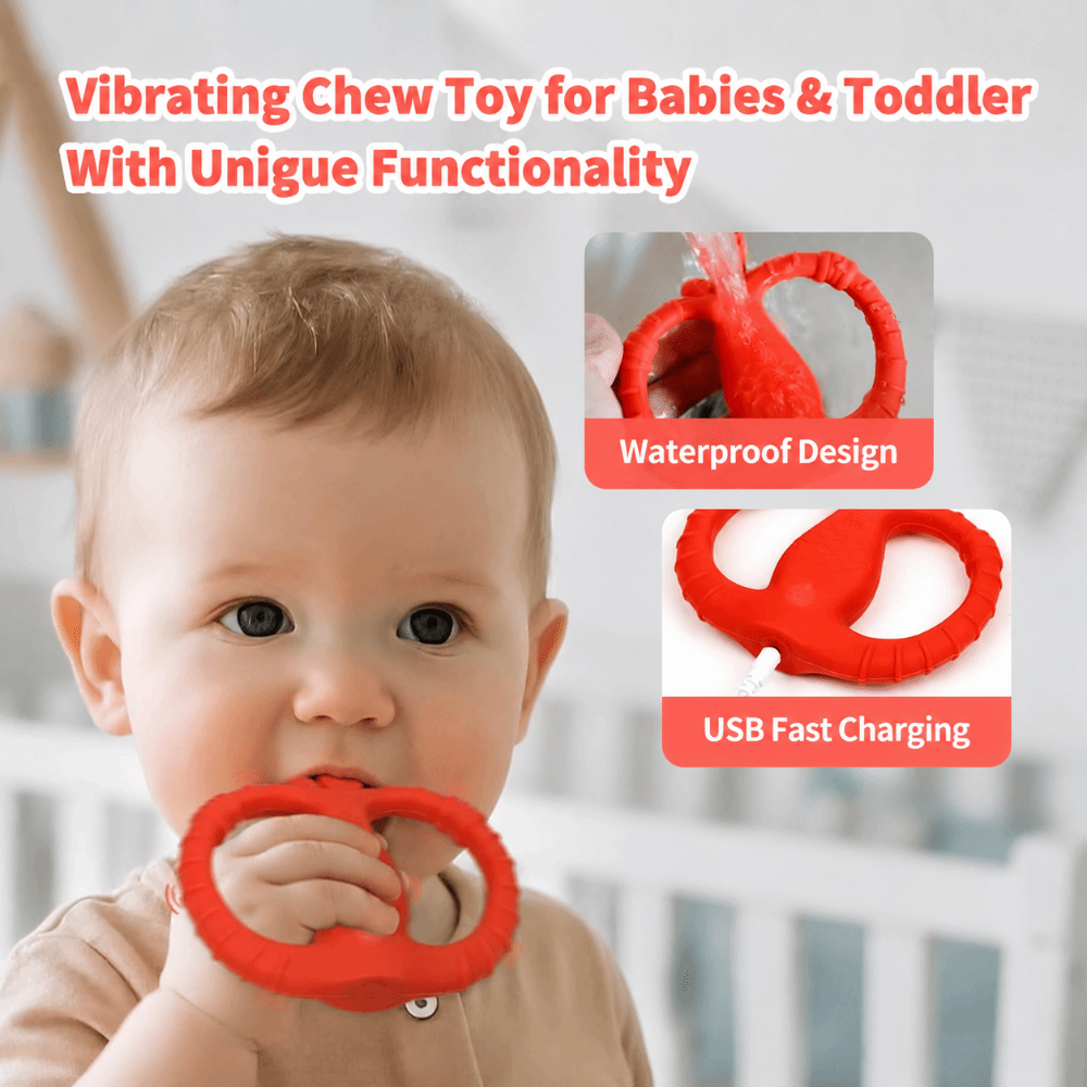 Mordedor vibratorio con forma  - Baby Food Usa reseña y precio