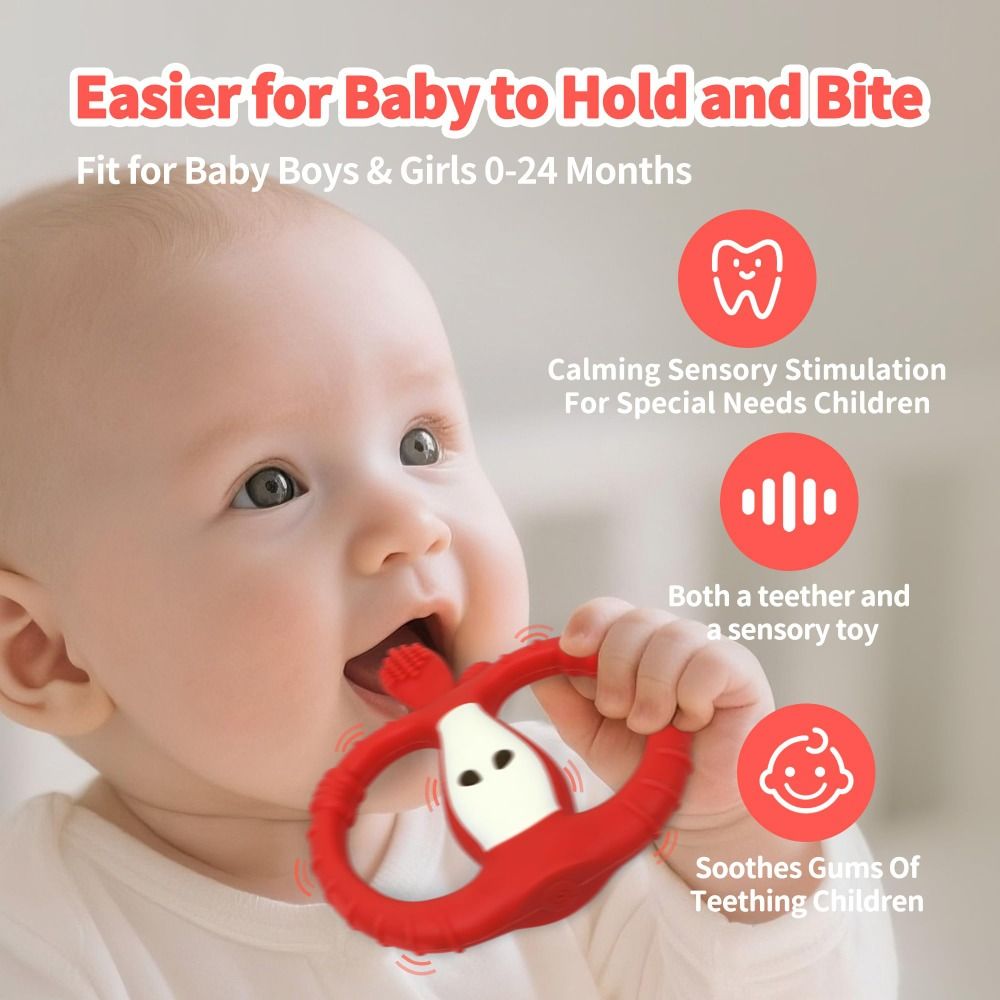 Mordedor vibratorio con forma  - Baby Food Usa reseña y precio
