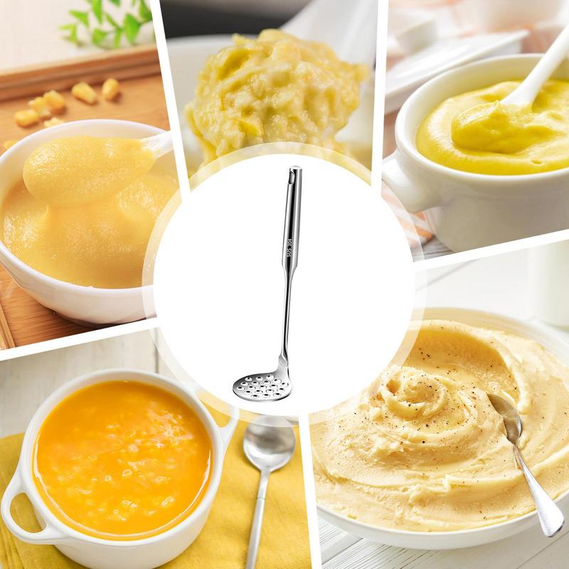 Trituradora de patatas de acer - Baby Food Masher reseña y precio