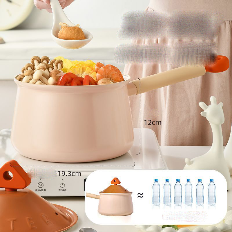 Olla de leche antiadherente de - Baby Food Instant reseña y precio