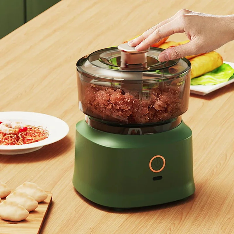 Mini Picadora de Carne Eléctri - Baby Food Masher reseña y precio