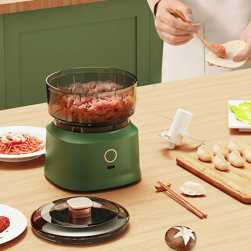 Mini Picadora de Carne Eléctri - Baby Food Masher reseña y precio