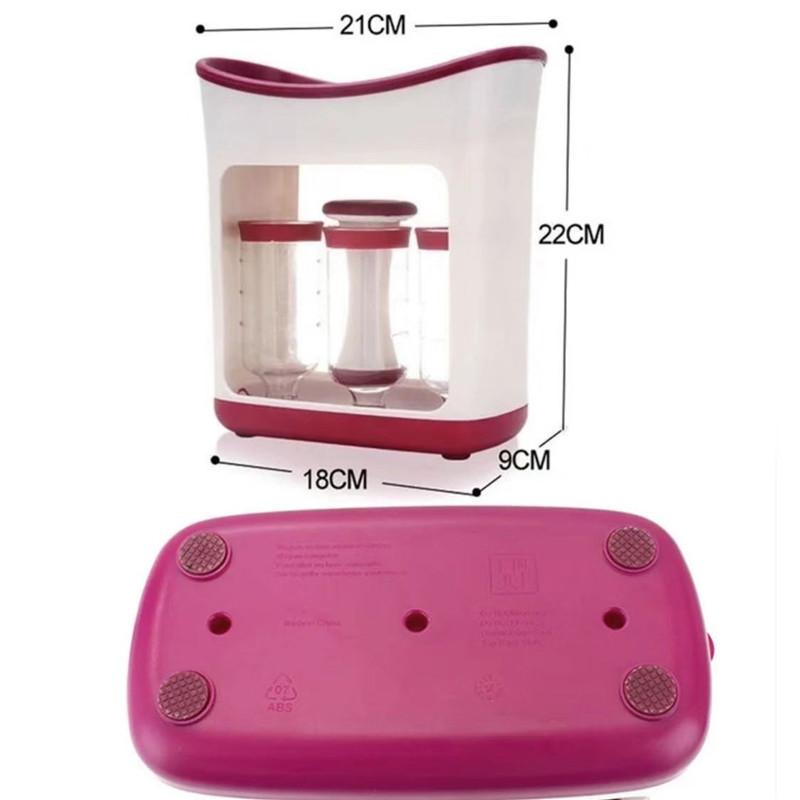 Exprimidor de puré Manual de p - Baby Food Dispenser reseña y precio