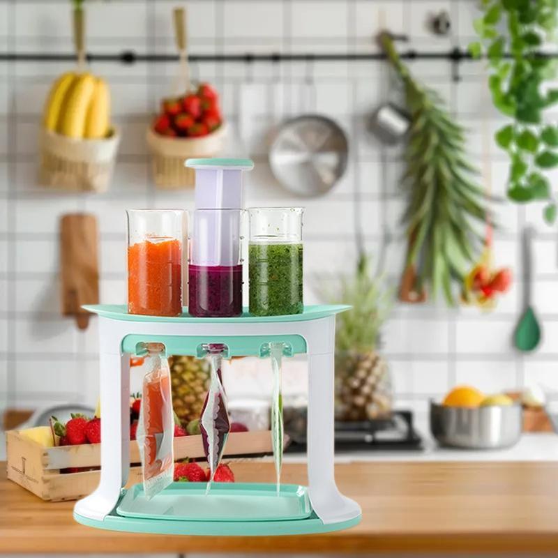 Exprimidor de puré Manual de p - Baby Food Dispenser reseña y precio