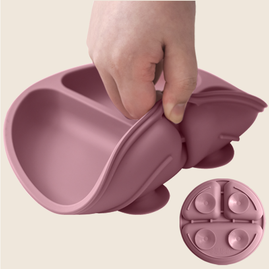 Plato de comedor de silicona c - Baby Food Chopper reseña y precio
