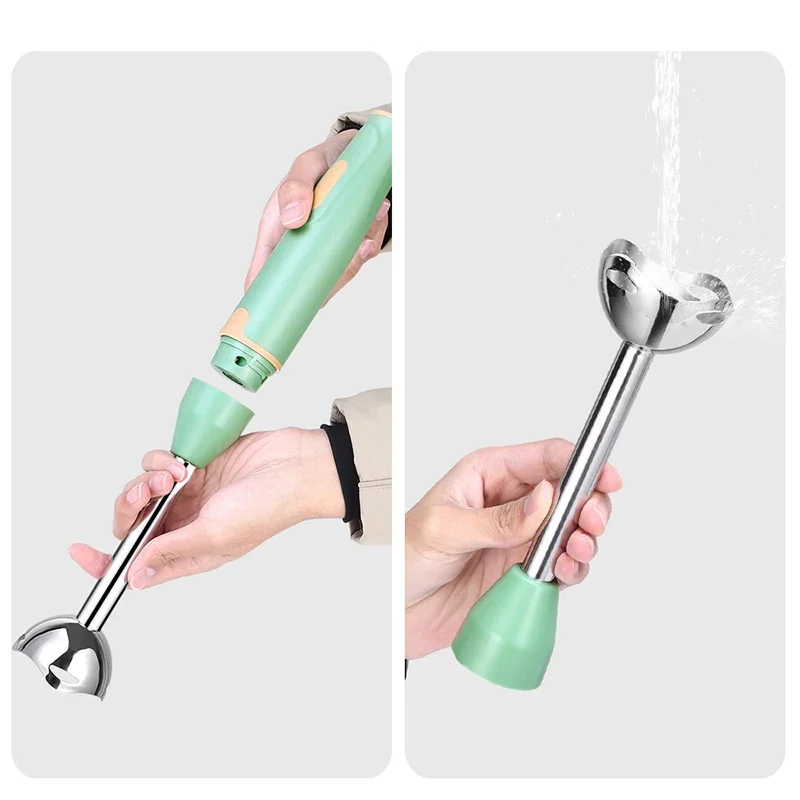 Batidora de mano de 400W, pica - Baby Food Masher reseña y precio