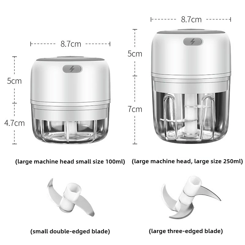 Mini picadora eléctrica de ajo - Baby Food Mixer reseña y precio