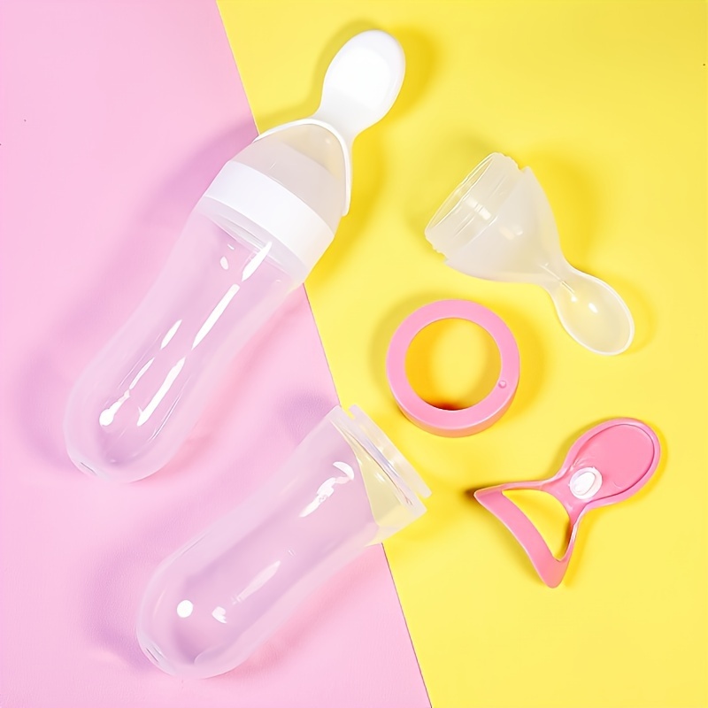 Biberón de silicona para alime - Baby Food Bites reseña y precio