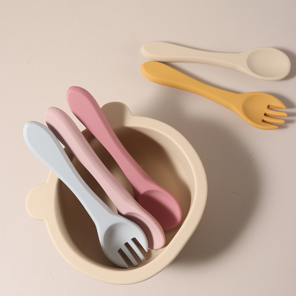 Cuchara y Tenedor de Silicona  - Baby Food Bites reseña y precio