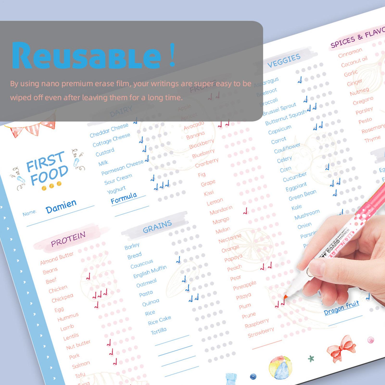 Lista de Verificación de Alime - Baby Food Checklist reseña y precio