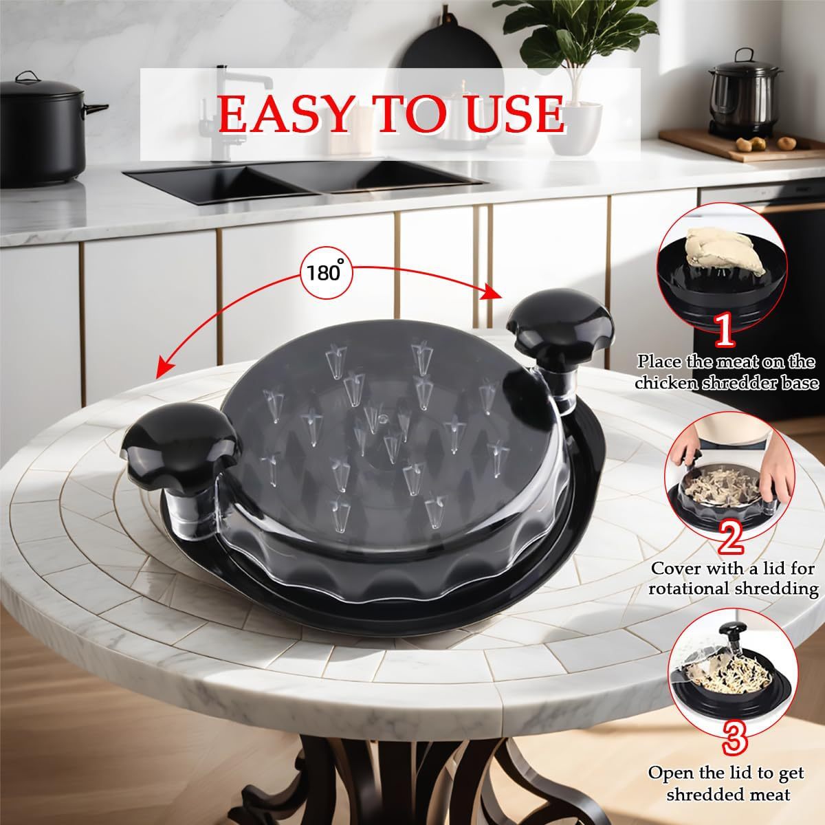 Triturador Manual de Pechuga d - Baby Food Masher reseña y precio