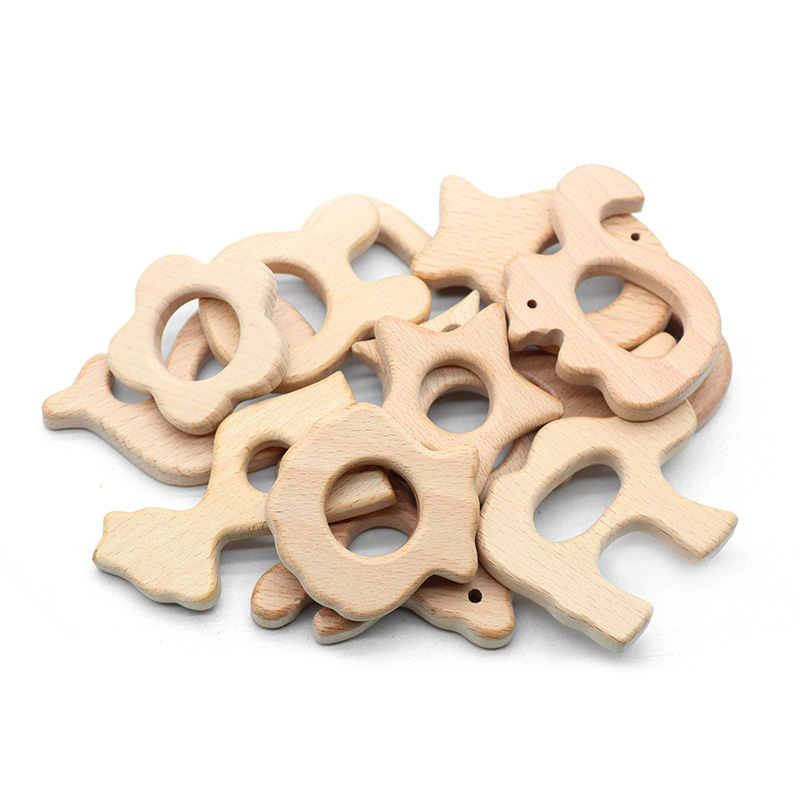 Mordedor de madera de haya Nat - Baby Food Toy reseña y precio