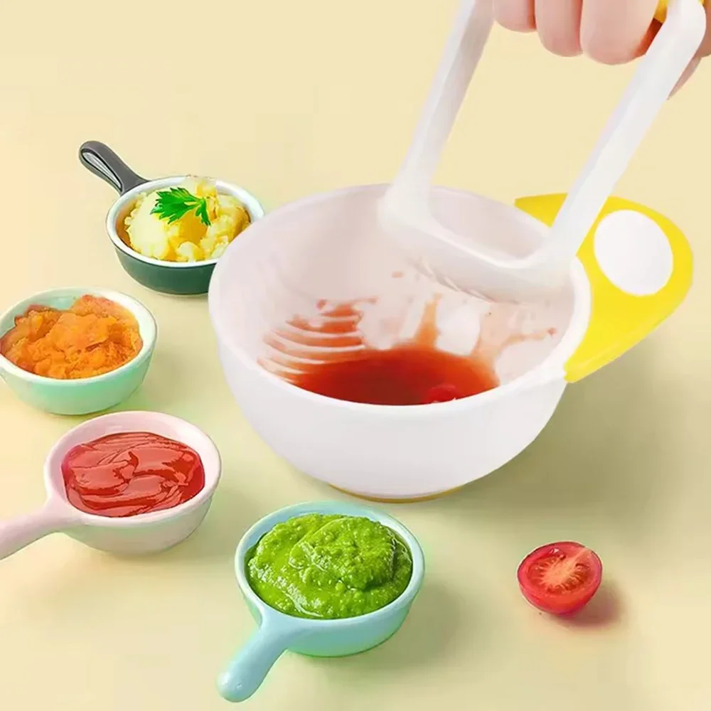 Tazón para triturador, juego d - Baby Food Masher reseña y precio