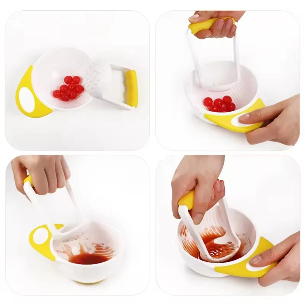 Tazón para triturador, juego d - Baby Food Masher reseña y precio