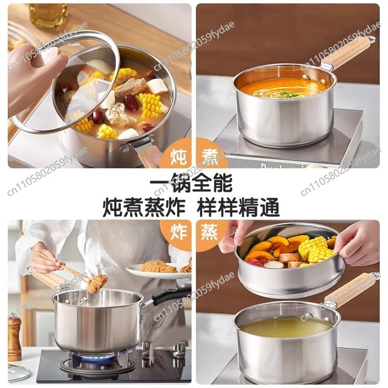 Olla para Leche de Acero Inoxi - Baby Food Instant reseña y precio