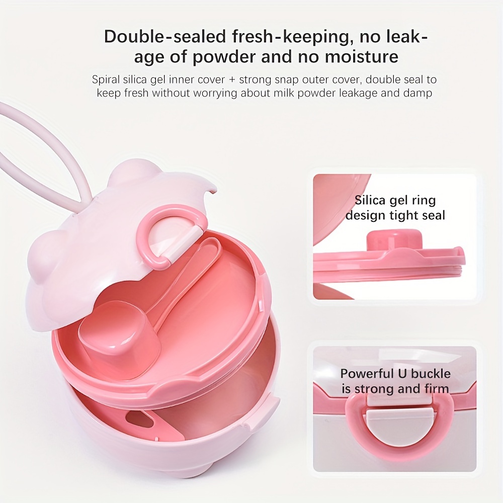 Caja de leche en polvo portáti - Baby Food Dispenser reseña y precio