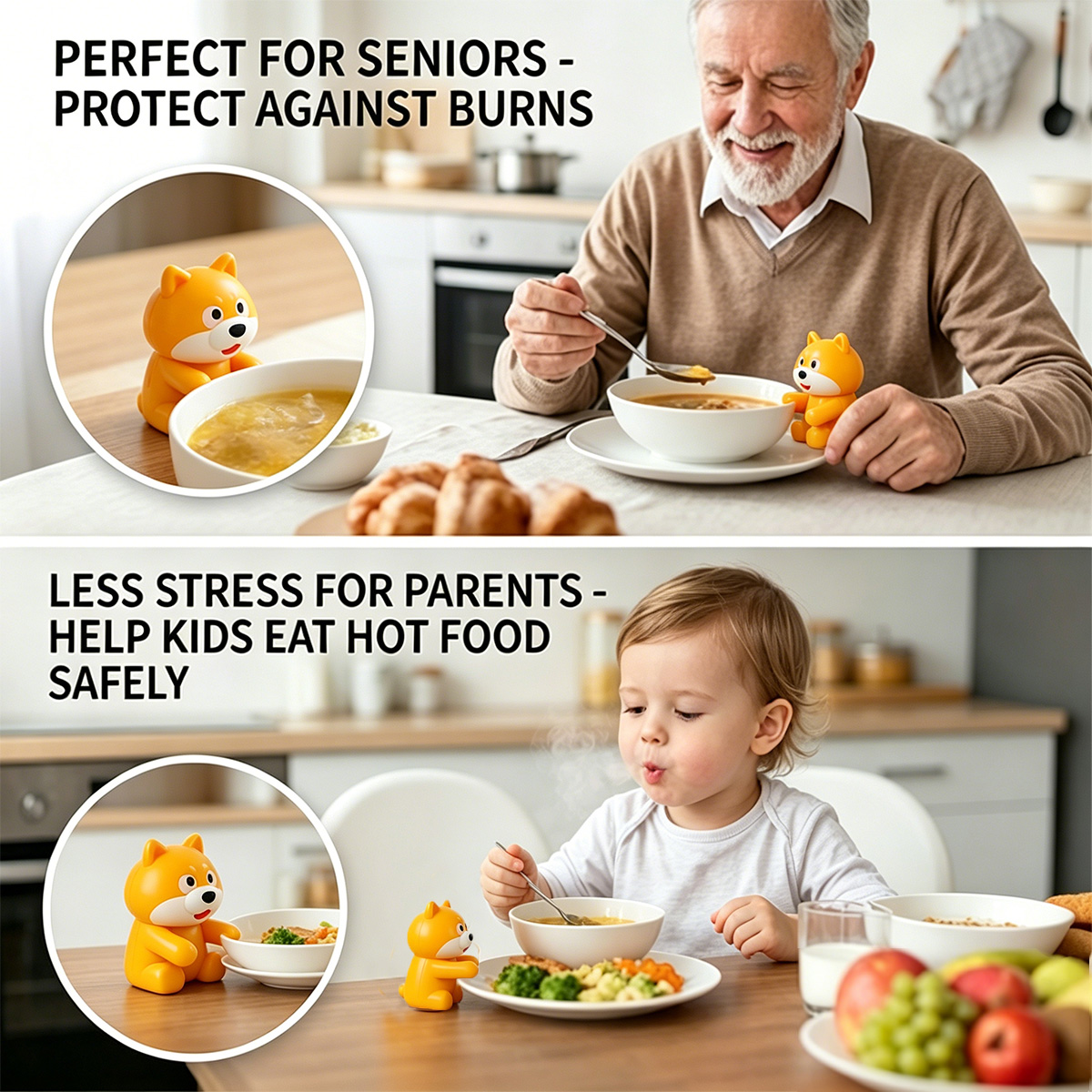Lindo ventilador de refrigerac - Baby Food Toy reseña y precio