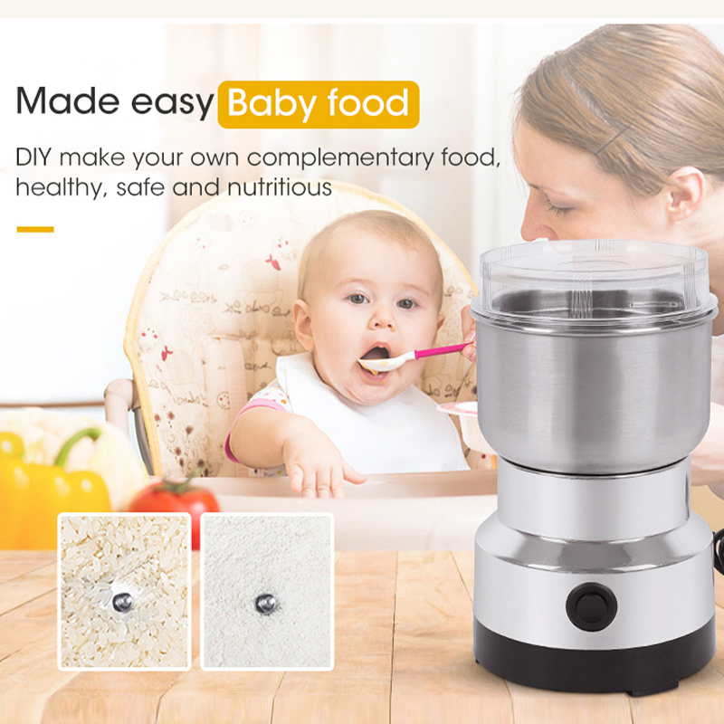 Mini molinillo eléctrico de 4  - Baby Food Masher reseña y precio