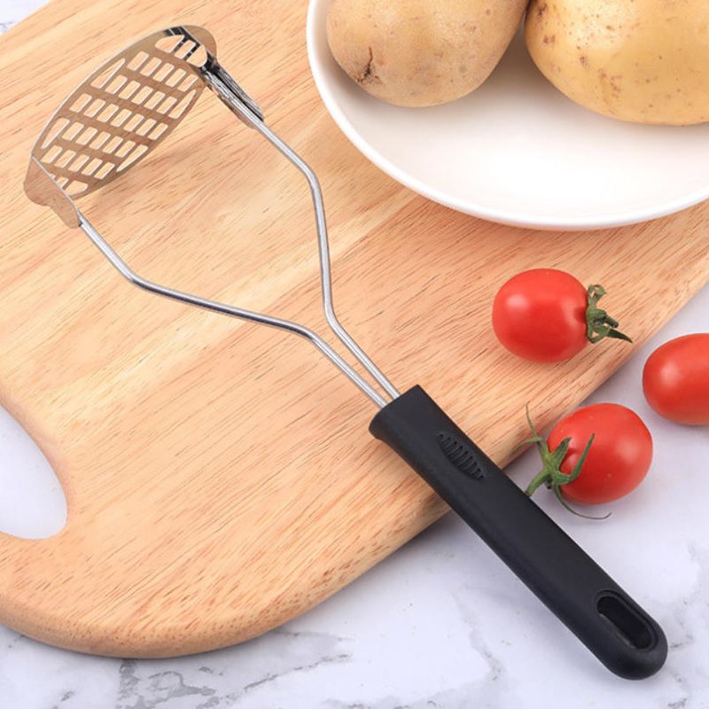 Empujador de patatas de acero  - Baby Food Masher reseña y precio