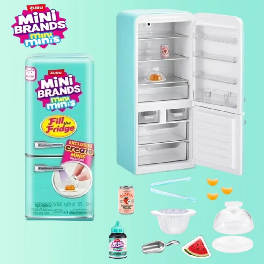 ZURU 5 Surprise Mini Fridge Ba - Baby Food Toy reseña y precio