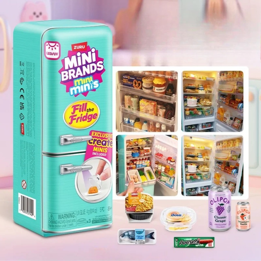 ZURU 5 Surprise Mini Fridge Ba - Baby Food Toy reseña y precio