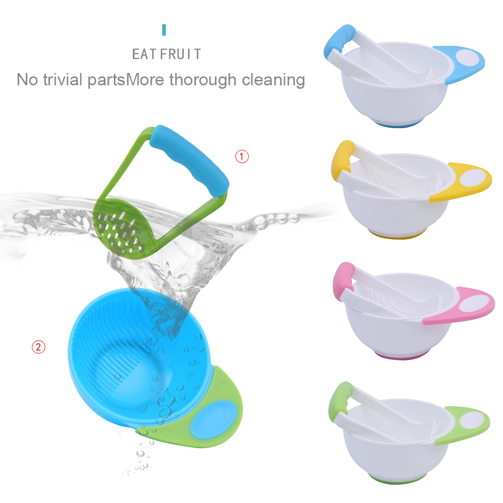 Tazón de molienda Manual para  - Baby Food Masher reseña y precio